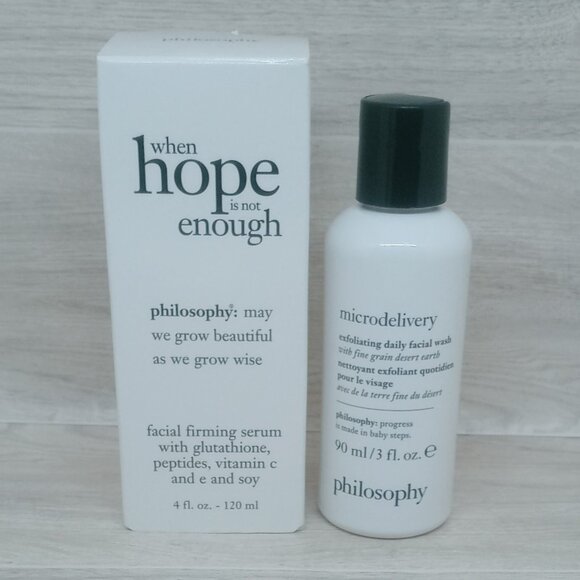 Philosophy When Hope is Not Enough Facial Firming Serum + Facial Wash - Picture 2 of 6